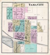 Tama City, Tama County 1875
